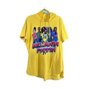 On Fire Women's Yellow Hooded Shirt